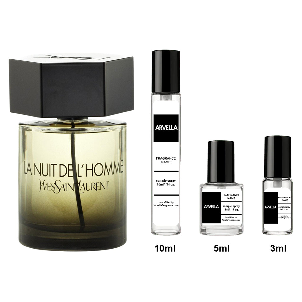 YSL La Nuit de L'Homme Sample 10ml - Arvella Fragrance